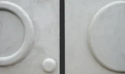 Wandkraft Sun Moon Earth in Beton Ciree Discount