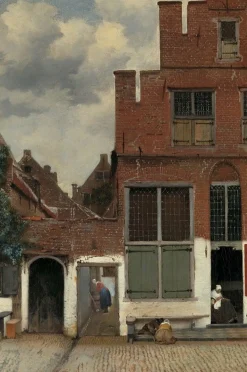 Wandkraft The Alley by Johannes Vermeer New
