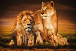 Wandkraft The Lion Family Outlet