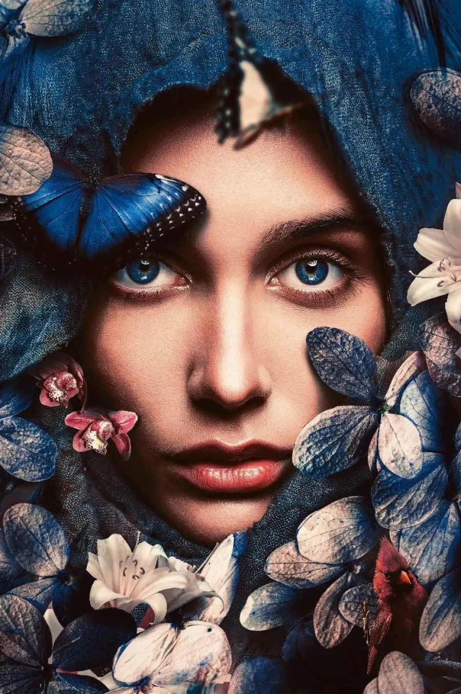 Wandkraft The Mesmerizing Eyes Discount