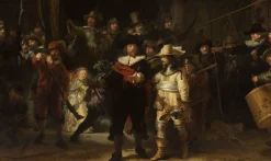 Wandkraft The Night Watch by Rembrandt van Rijn Outlet