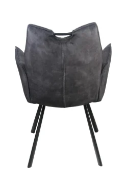 Wildeboer & v/d Weide Eettafelstoel Mabel met arm - stof C-Adore 67