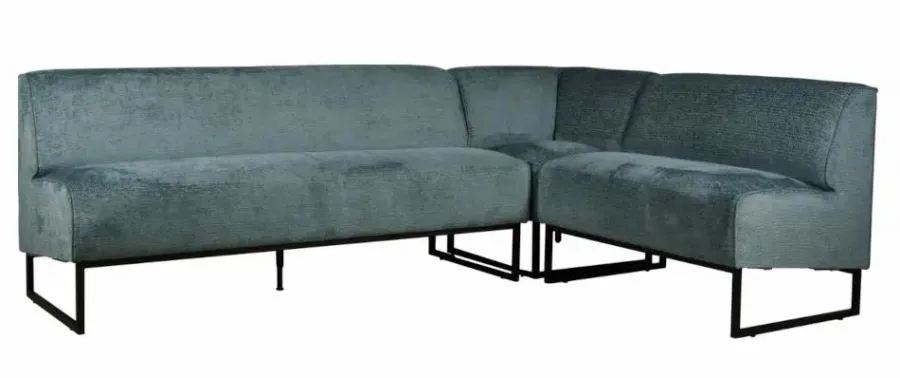 Wildeboer & v/d Weide Eettafelbank Olga - recht of rond New