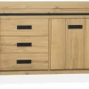WoonMax Dressoir Cottage Natur 225 cm Best
