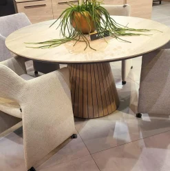 WoonMax Eettafel Hank rond - diverse kleuren en afmetingen Sale