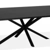 WoonMax Eettafel Broadway 160cm - Noir Hot