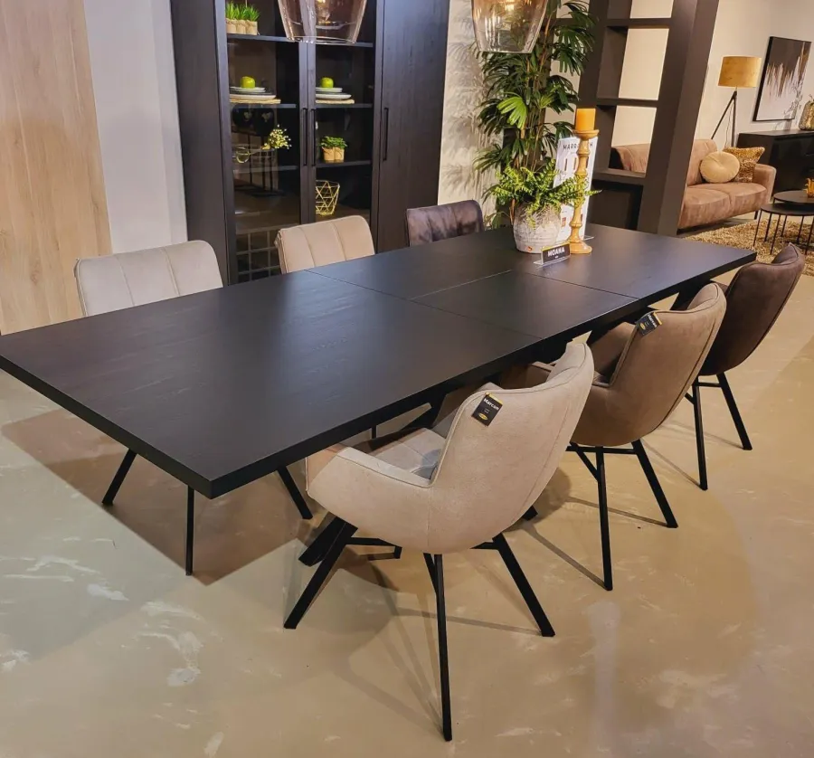 WoonMax Eettafel Moana Lamulux uitschuifbaar - Diverse kleuren en afmetingen Hot