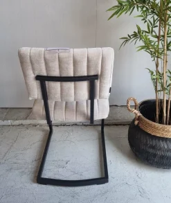 WoonMax Eettafelstoel Turijn Miami - Ash, Zwart of Toffee Clearance
