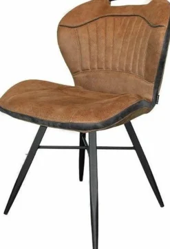 WoonMax Eettafelstoel Splash - cognac, lever, antraciet en mosgroen Hot