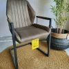 WoonMax Eettafelstoel Vera Zorro - Cognac, Antraciet en Groen New