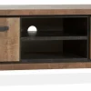 WoonMax Kinga Tv kast 170 cm 2 dr/2 open vak Lamulux Old Teak Best