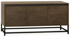 WoonMax Milltown dressoir 3 deurs Dark Mango - 165 cm Discount