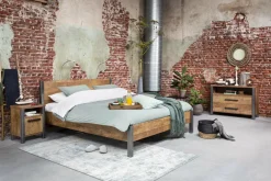 WoonMax Nachtkastje Lennox Old Teak - links of rechts Clearance