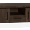 WoonMax Rimini TV meubel 2 deurs - 1 lade Lamulux Dark mango 130 cm New