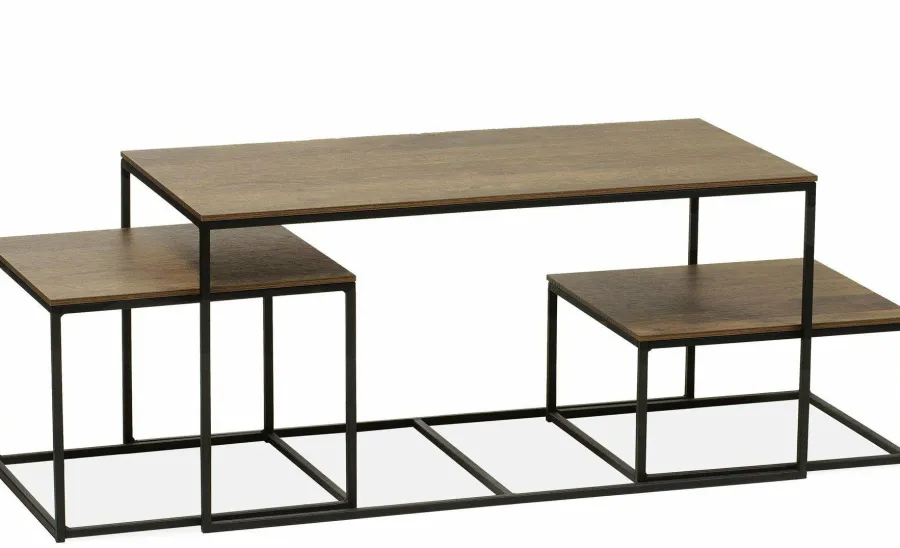 WoonMax Salontafel Mex set van 3 - diverse kleuren lamulux Hot