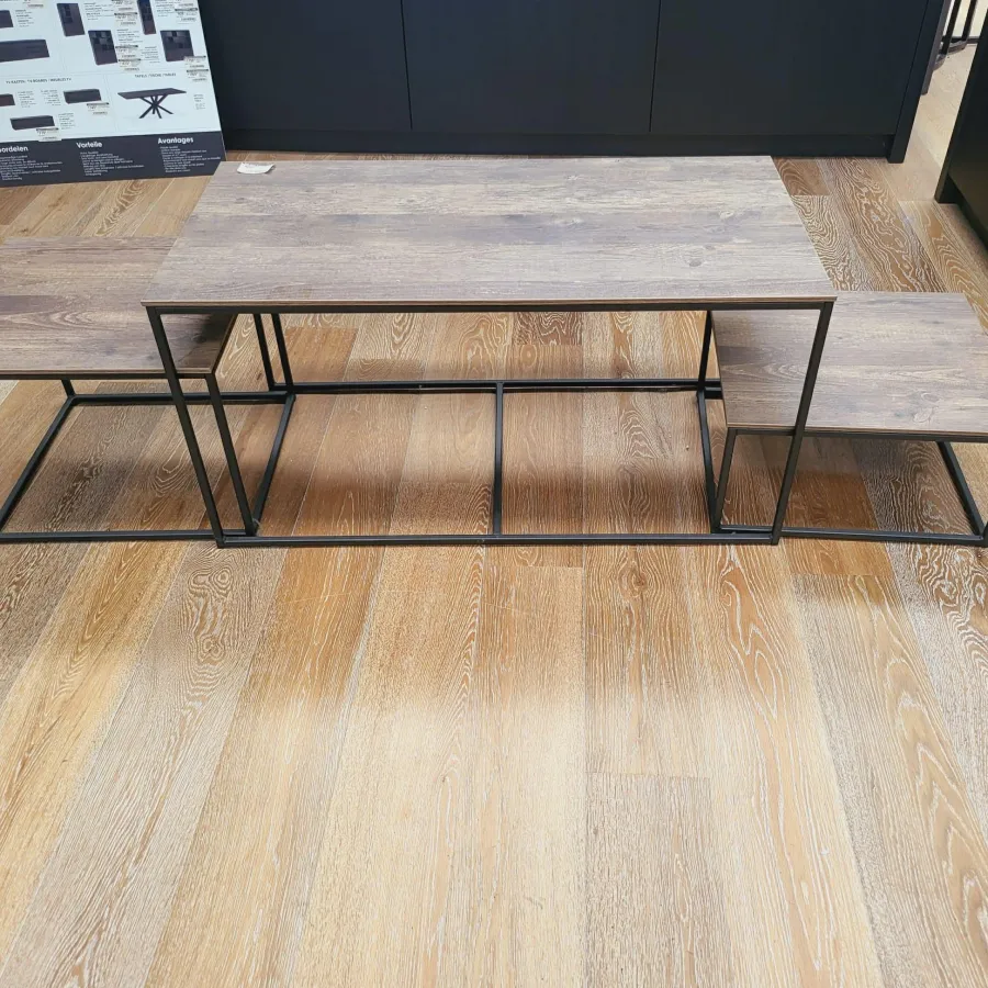 WoonMax Salontafel Mex set van 3 - diverse kleuren lamulux Hot