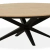 WoonMax Salontafel Wellington Ovaal Lamulux - 135 x 67 cm Outlet