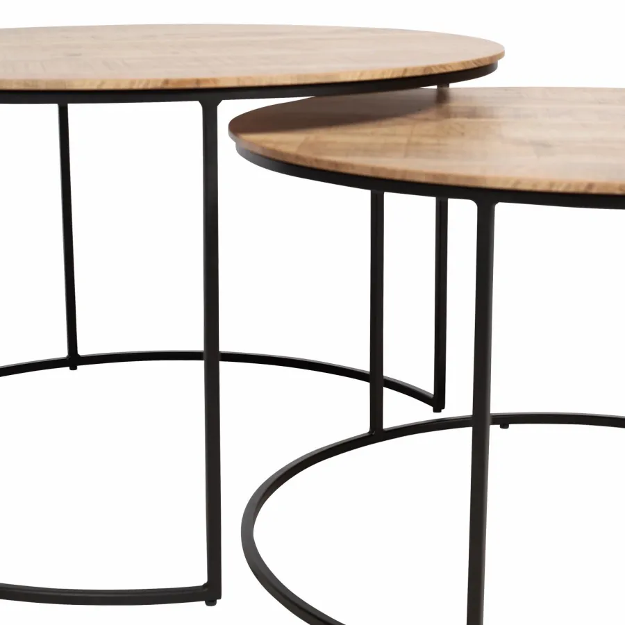 WoonMax Salontafel Windsor set van 2 - mango Hot