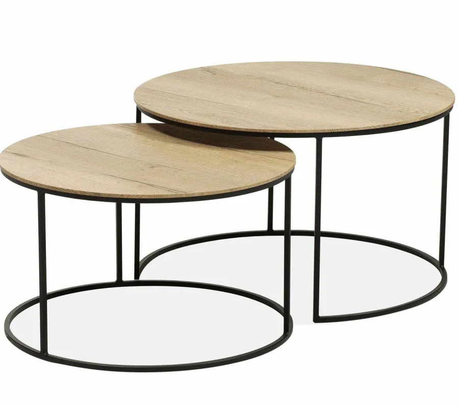 WoonMax Salontafel Windsor set van 2 - diverse kleuren Sale