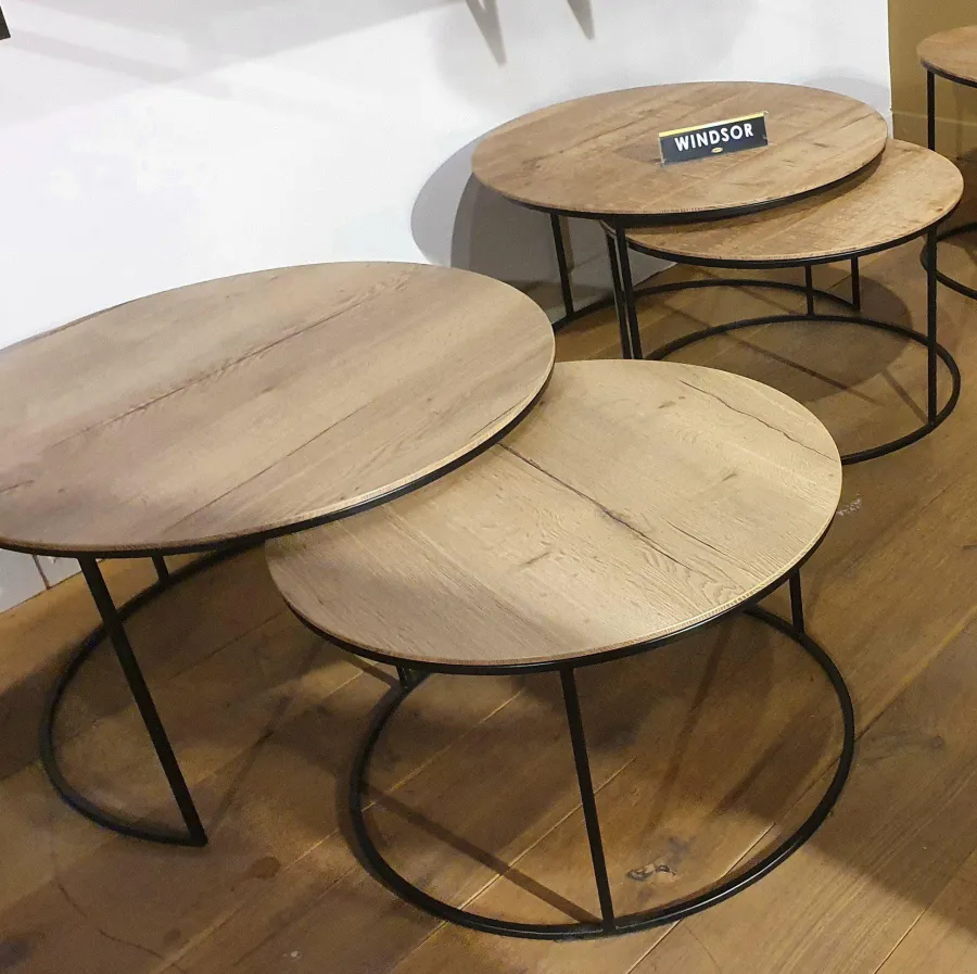 WoonMax Salontafel Windsor set van 2 - diverse kleuren Sale