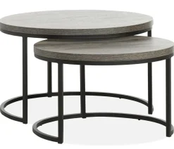 WoonMax Set van 2 salontafels Rutger klein Outlet