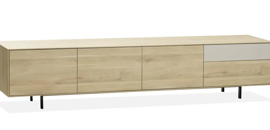 WoonMax TV meubel Famous Fresh oak medium - 182 cm Outlet