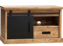 WoonMax TV meubel Industry Mango met schuifdeuren klein Clearance