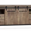 WoonMax Vigo Dark Mango dressoir 2 deurs en 4 lades Lamulux Best