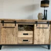 WoonMax Vigo Dark Mango dressoir 2 deurs Lamulux Outlet