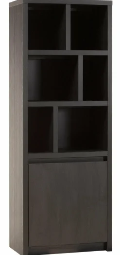 WoonMax Wandkast Milanello 1 deur en 6 open vakken Discount