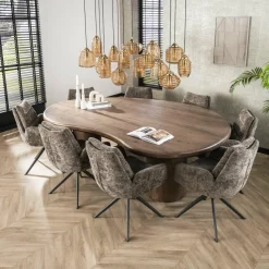 WoonStijl Armstoel lounge Rich taupe Discount
