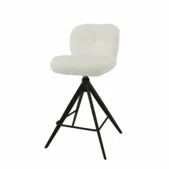 WoonStijl Barstoel Comfort draaibaar Boucle Wit Best
