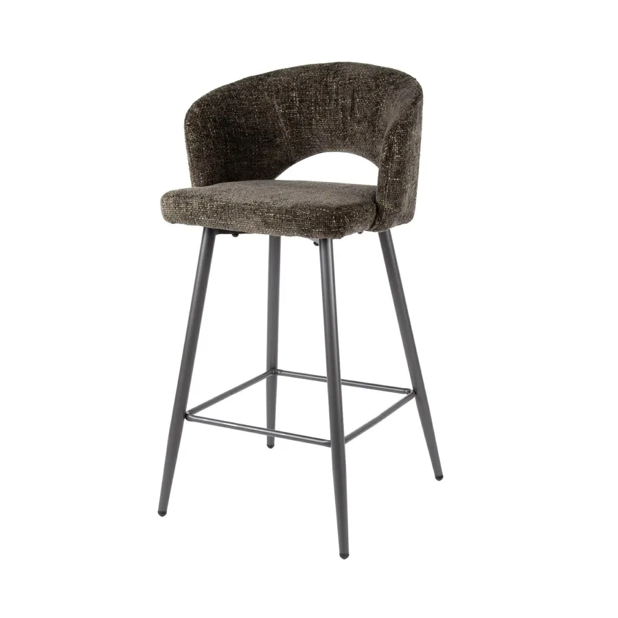 WoonStijl Barstoel Salon Tissee cargo bruin New