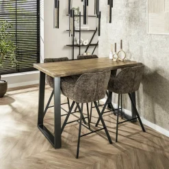 WoonStijl Bartafel 135x70 massief trapeziumvormig Online