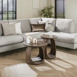 WoonStijl Bijzettafel M Flow Solid