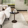 WoonStijl Bijzettafel S Eclipse koper antiek finish Outlet