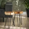 WoonStijl Bijzettafel Stam Ø 32 cm Discount