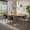 WoonStijl Eetkamerstoel ronde rug Curva Hoven Taupe Clearance