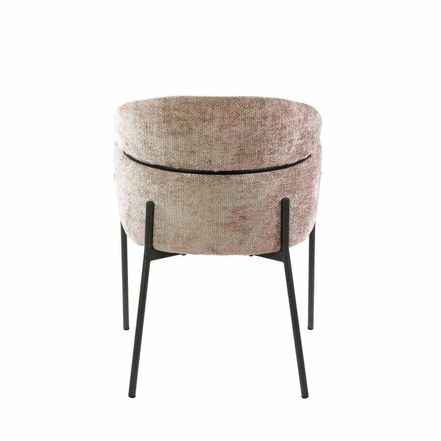WoonStijl Eetkamerstoel ronde rug Curva Hoven Zand New