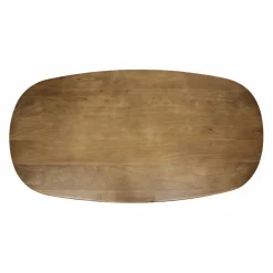 WoonStijl Eetkamertafel 180 Cliff ovale buis mango Clearance