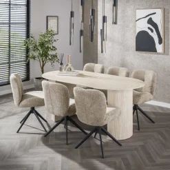 WoonStijl Eetkamertafel 180 arch ceramic Clearance