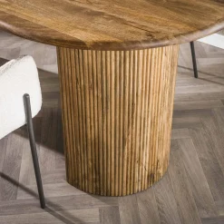 WoonStijl Eetkamertafel 215 cm wave Discount