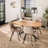 WoonStijl Eetkamertafel 150 Arhus solid Outlet