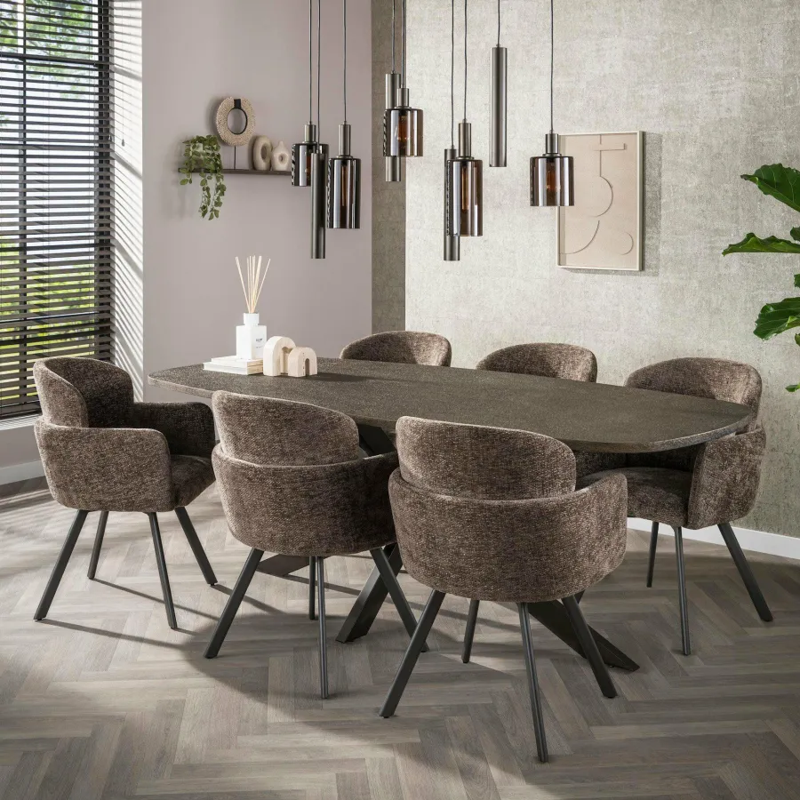 WoonStijl Eettafel Bronvik deens ovaal 215 cm Online