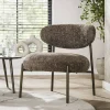 WoonStijl Fauteuil Round - Tissee cargo bruin Outlet
