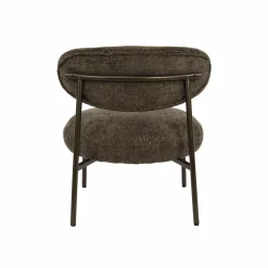 WoonStijl Fauteuil Round - Tissee cargo bruin Outlet