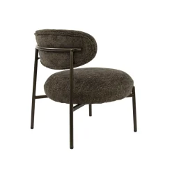 WoonStijl Fauteuil Round - Tissee cargo bruin Outlet
