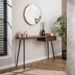WoonStijl Hal-/kaptafel Carve met 1 lade Clearance