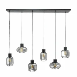 WoonStijl Hanglamp 3+3 mix metal Best