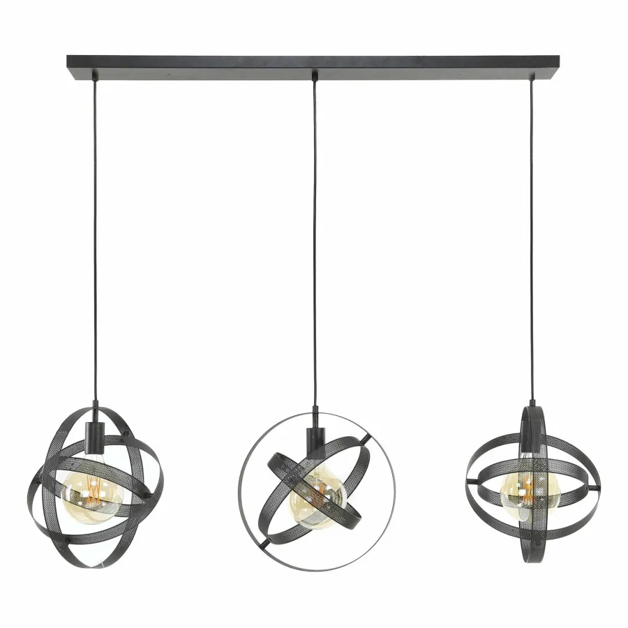 WoonStijl Hanglamp Cosmos Mesh met 3 lampen Best